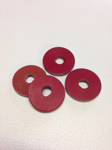 Leather washers
