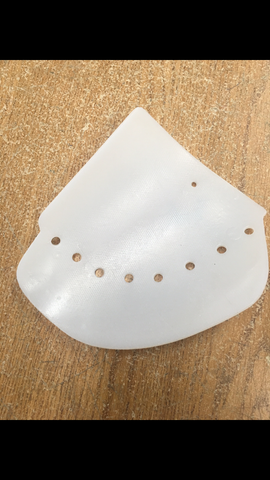 Goalie Glove Palm /Finger Plastic Part Only