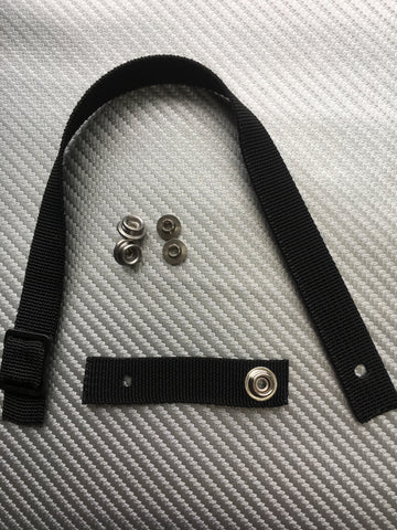 Goalie Mask Chin Strap And Snap.